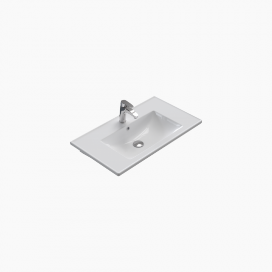 Επικαθήμενος Νιπτήρας Πορσελάνης 100x45cm Cerastyle Arte 0478000-u Λευκό Επικαθήμενος Νιπτήρας Πορσελάνης 100x45cm Cerastyle Arte 0478000-u Λευκό